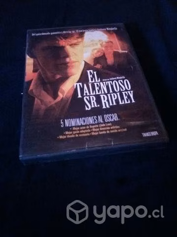 Película El talentoso Señor Ripley dvd