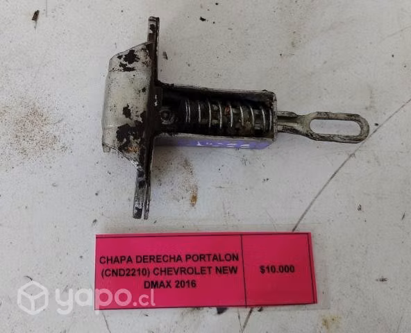 Chapa Derecha Portalon (CND2210) Chevrolet New Dm