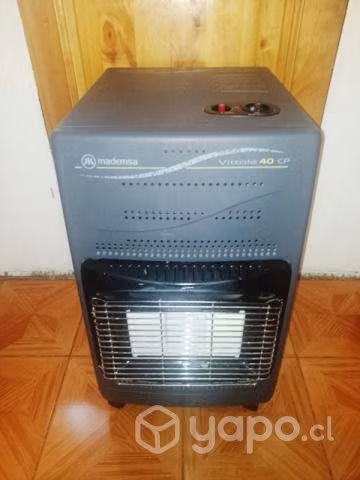 Estufa a gas con poco uso