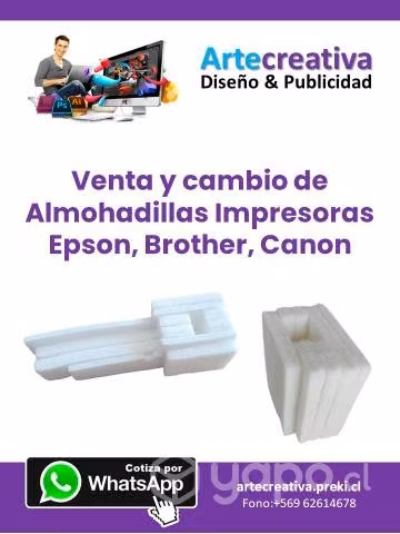 Set Almohadillas para Impresoras Epson