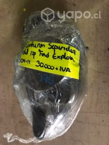 Cinturon seguridad delantero izquierdo Ford Explo