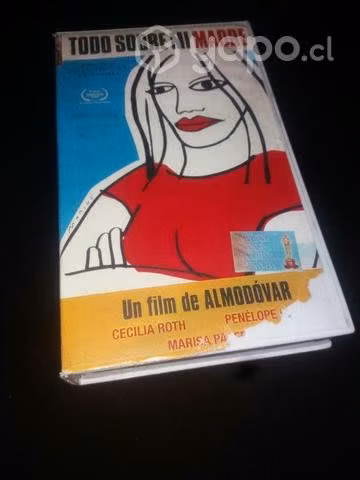 Película Todo sobre mi madre vhs