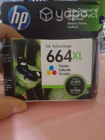 Tinta de impresora originales HP