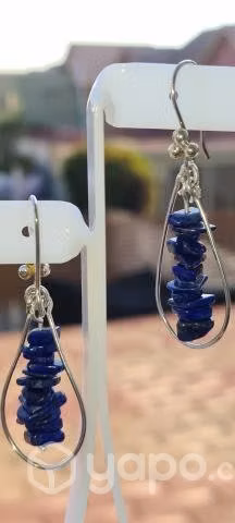 Pendientes Plata Lapislazuli - Imagen 4