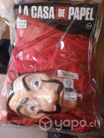 Disfraz la casa de papel