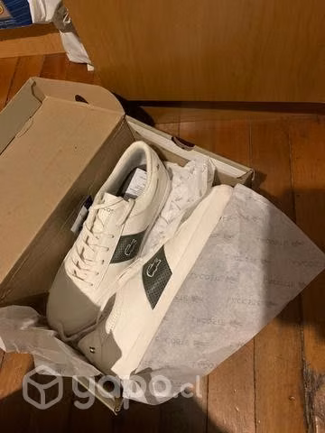 Lacoste cuero blancas talla 45 nuevas - Imagen 3