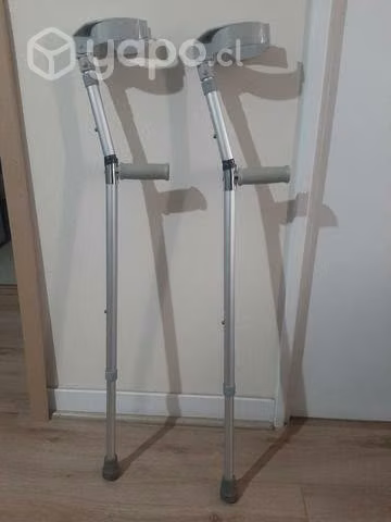 Pack de 2 muletas ortopédicas
