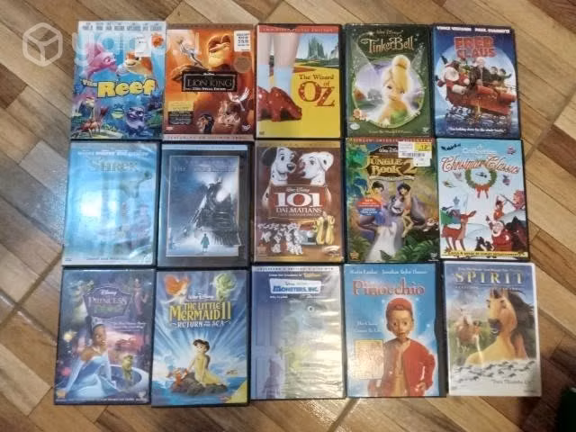120 películas dvd