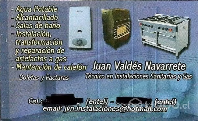 Técnico en instalaciones sanitarias y gas gasfite
