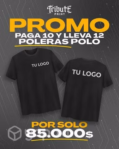 Poleras para tu negocio