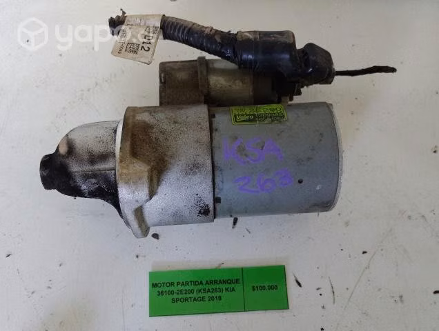 Motor Partida Arranque 36100-2E200 (KSA263) Kia Sp