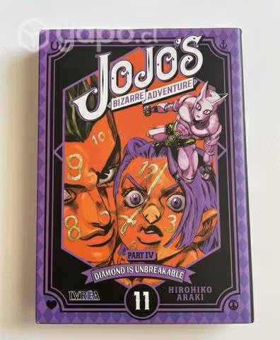 Tomo 11 de Jojos Bizarre Adventure parte 4
