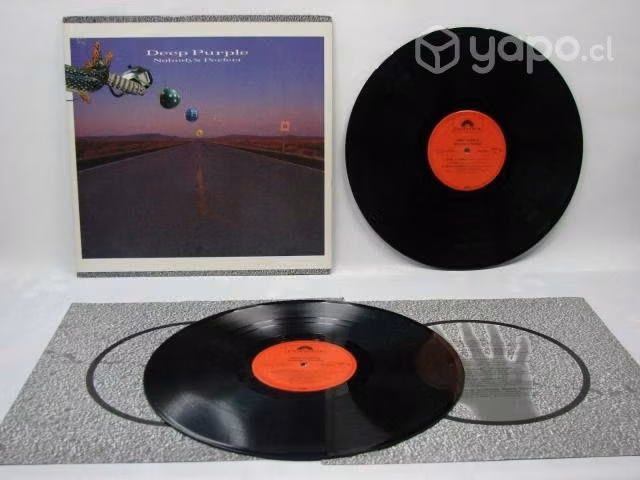 Vinilo Doble Deep Purple Nobody's Perfect 1988 Ed