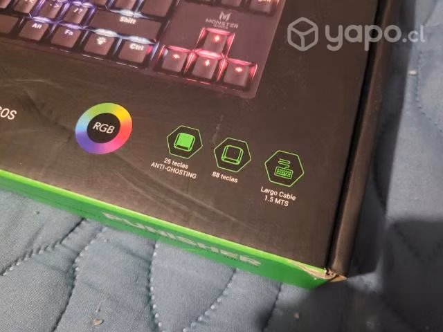 Teclado monster games