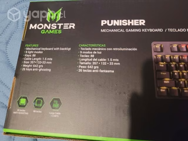 Teclado monster games - Imagen 4