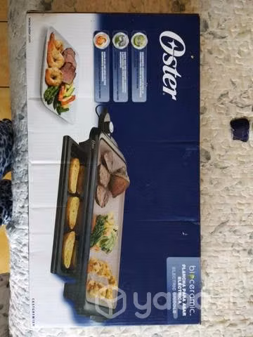 Parrilla eléctrica plancha para asar