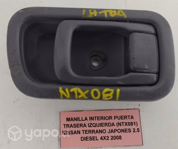 Manilla Interior Puerta Trasera Izquierda (NTX081)