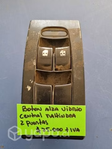 Botonera Alza Vidrio central Mahindra pick up 2