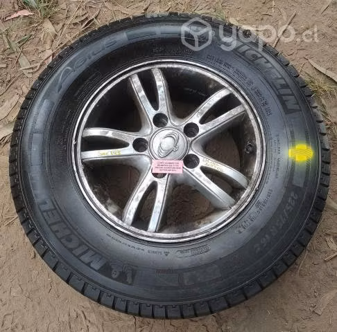 Llanta Aluminio Con Neumatico 225 75 R16 (SNC245)