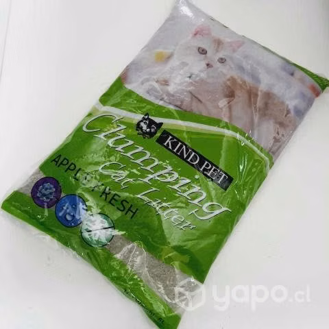 Arena para gatos aglutinante 4kg con olor