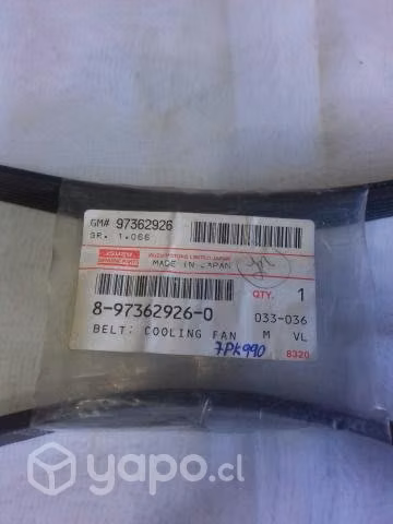 Correa alternador Luv Dmax - Imagen 2