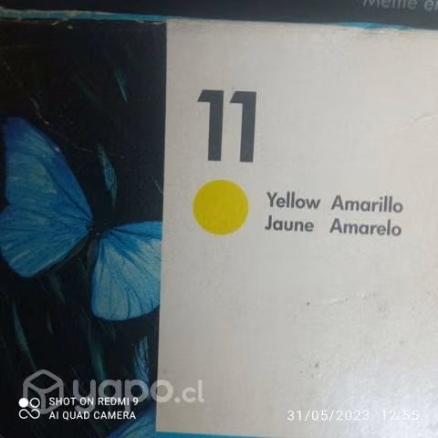 Tintas HP 11 colores originales