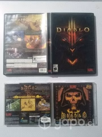 Diablo 2 y 3 para Pc