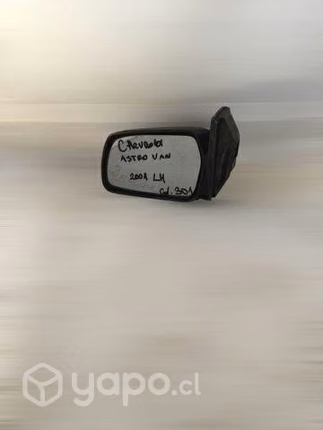 Espejo retrovisor Lh Chevrolet astro van 2001