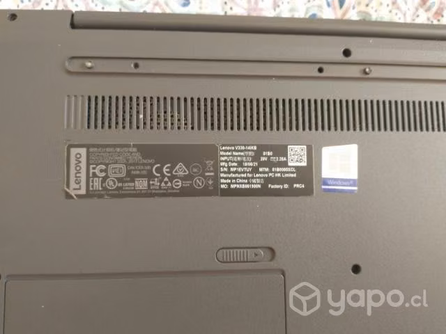 Notebook lenovo v330 14lkb - Imagen 2