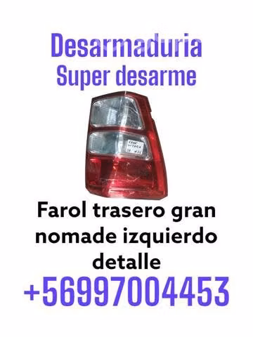 Farol trasero gran nómada detalle