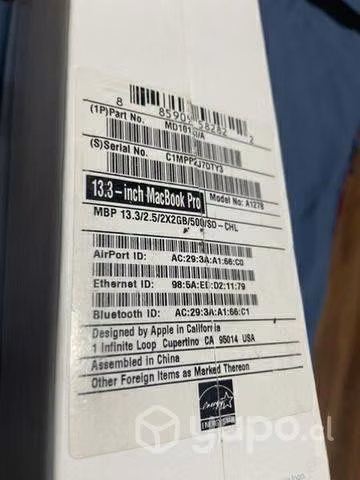 MacBook Pro 2012