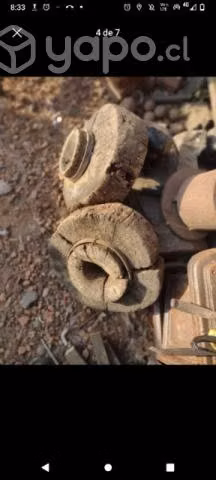 Rueda de carreta antigua