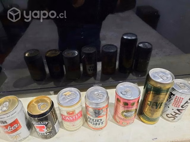 Latas cerveza