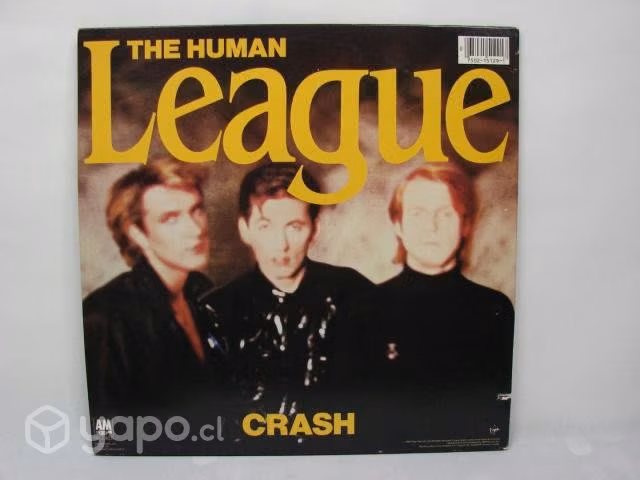 Vinilo The Human League Crash Usa 1986 Gatefold Ed