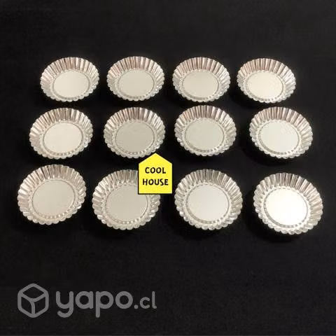 Moldes individuales de tartaletas 10 cms
