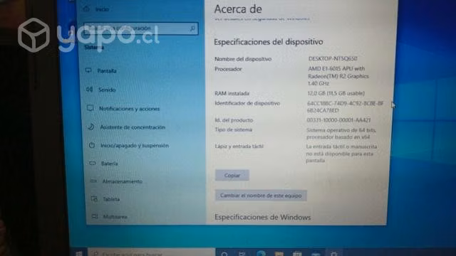 Notebook hp 245 - Imagen 5