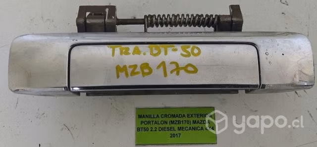 Manilla Cromada Exterior Portalón (MZB170) Mazda