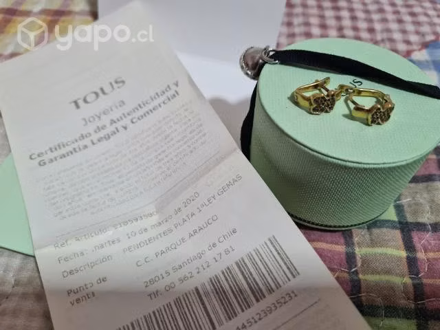 Aros Tous con certificado