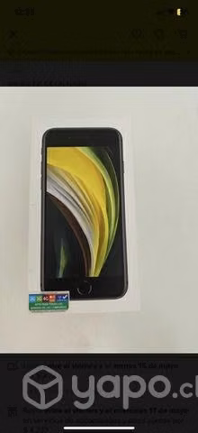 IPhone SE 64 gb Negro