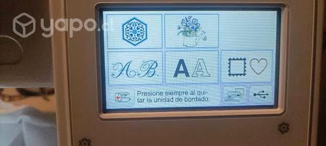 Bordadora casi nueva