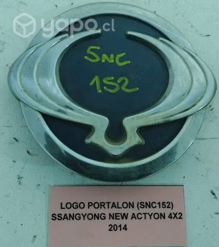 Logo Portalon (SNC152) SSangyong New Actyon