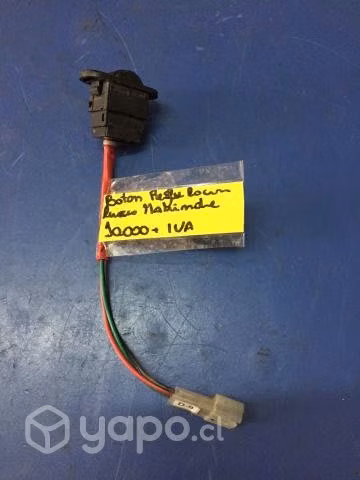 Boton regulacion luces Mahindra