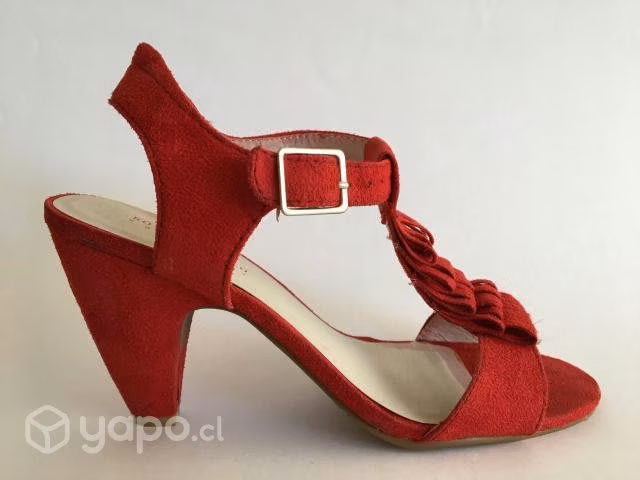 Sandalias rijas de gamuza Talla 36