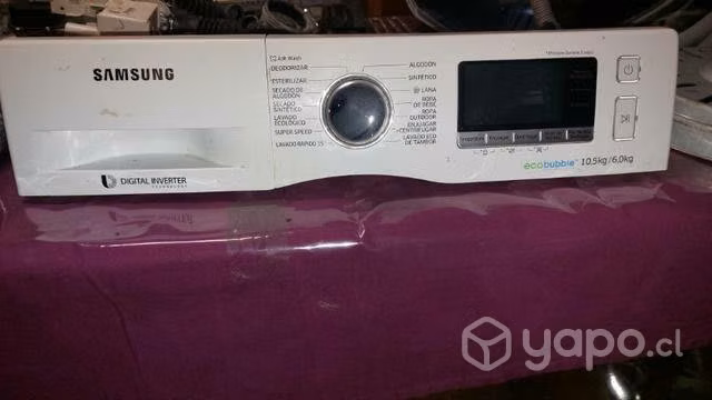 Repuestos lavadora secadora samsung 10.5 kg/6kg