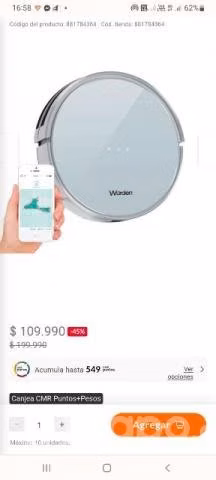 Aspiradora Robot Wúrden
