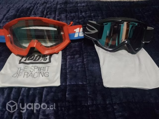 Gafas de nieve y motocross