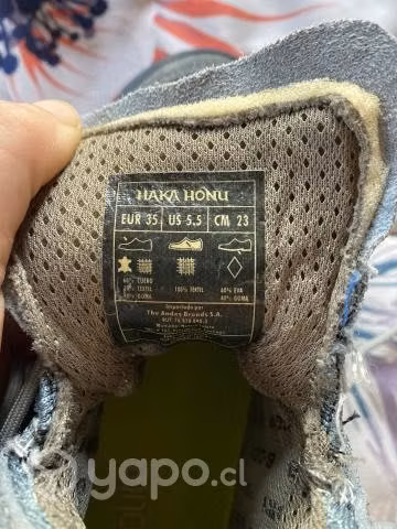 Zapatillas haka honu número 35