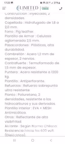 Zapatos de seguridad 37 - Imagen 2