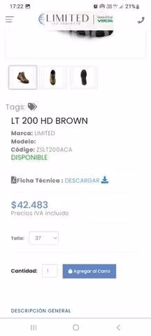Zapatos de seguridad 37 - Imagen 3