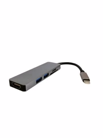 Adaptador Tipo C Para Macbook 5 En 1 A Hdmi / Usb - Imagen 3